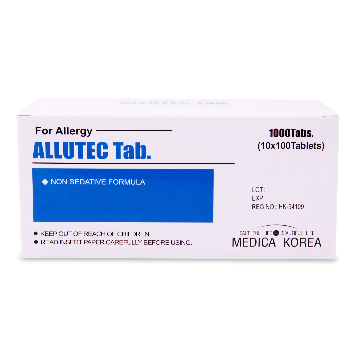 ALLUTEC TAB 10MG 10'S X 100 B/P (P2)